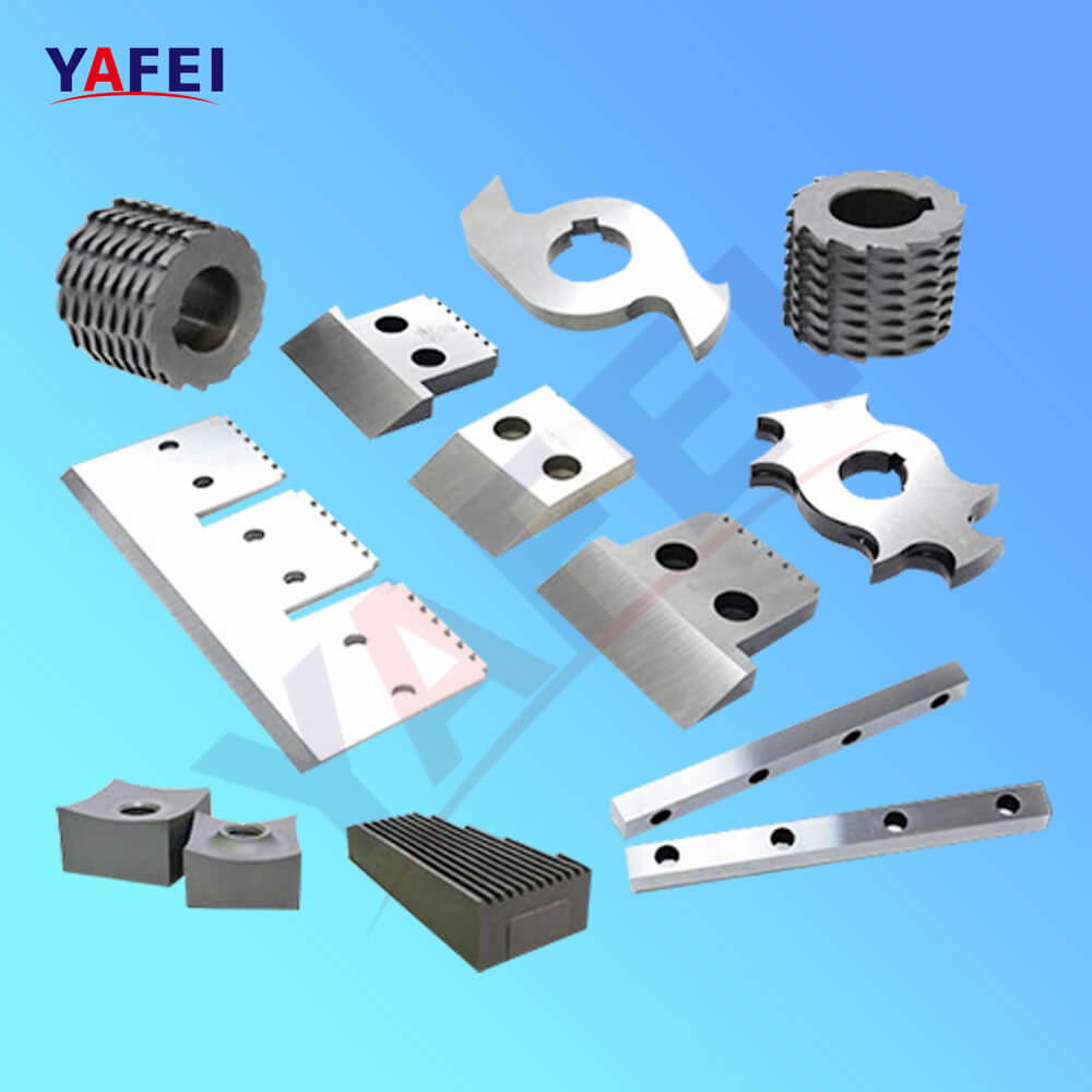 low speed crusher blades bilah penghancur kelajuan rendah