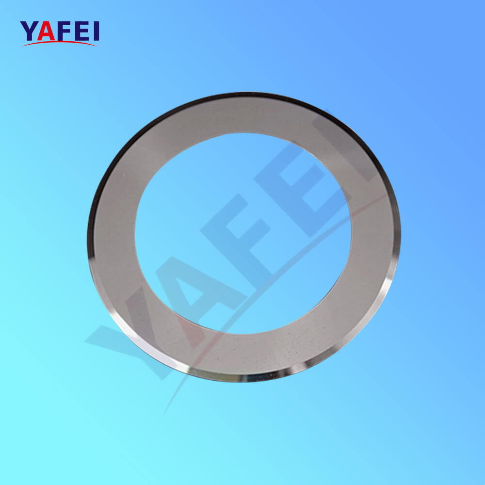 top slitter knife Pisau slitter atas.